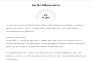 SS Pipe Fittings: Ensuring Leak-Free Connections in Your System